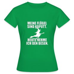 Spreadshirt T-Shirt Hexe Mit Besen Lustiger günstig online kaufen