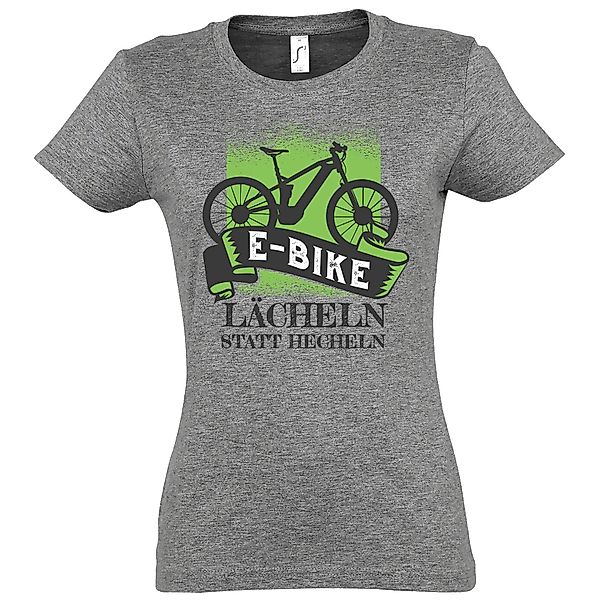 Youth Designz T-Shirt E-Bike Lächeln Statt günstig online kaufen