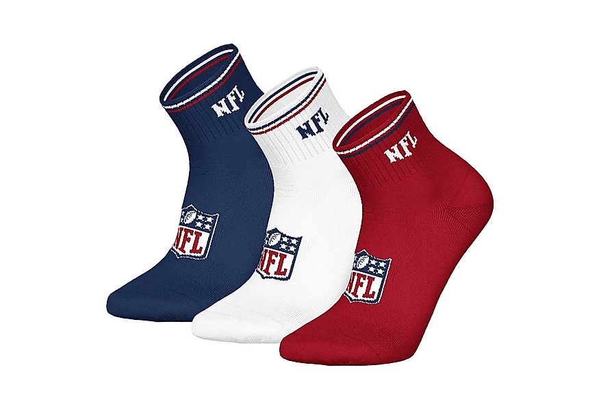 NFL Kurzsocken Unisex Socken 3er Pack Baumwolle (Packung, 3er Pack) günstig online kaufen