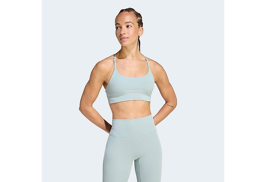 adidas Performance Sport-BH ADIDAS ALL ME LIGHT SUPPORT RIB BRA LONGLINE günstig online kaufen
