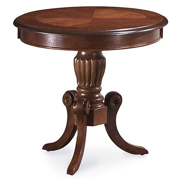 Feldmann-Wohnen Couchtisch Nevada (runde Tischplatte, gedreckselter Standfu günstig online kaufen