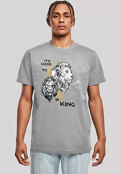 F4NT4STIC T-Shirt Disney König der Löwen Movie It's Good To Be King Print günstig online kaufen