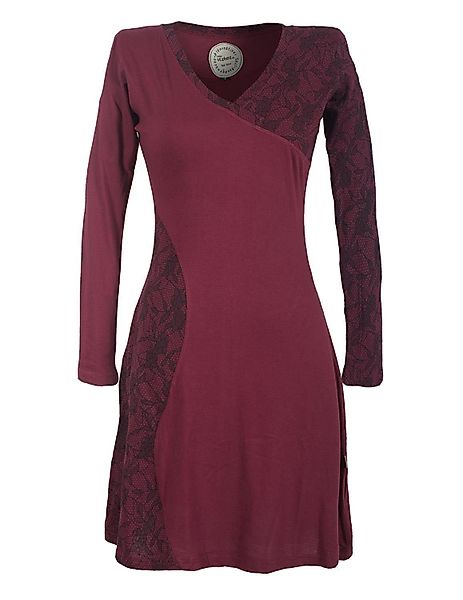 Vishes Jerseykleid Asymmetrisches Lagenlook Kleid mit günstig online kaufen