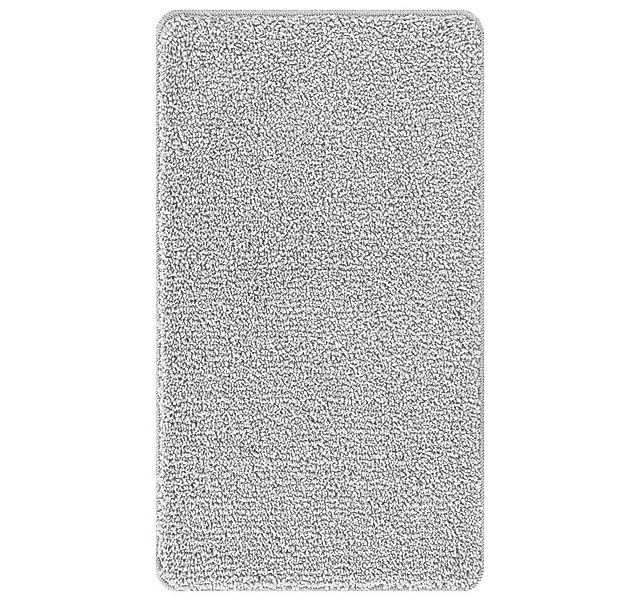 vidaXL Badematte Rutschfeste Badmatte Grau 70 x 120 cm PP, Höhe 0.2 mm, Pol günstig online kaufen