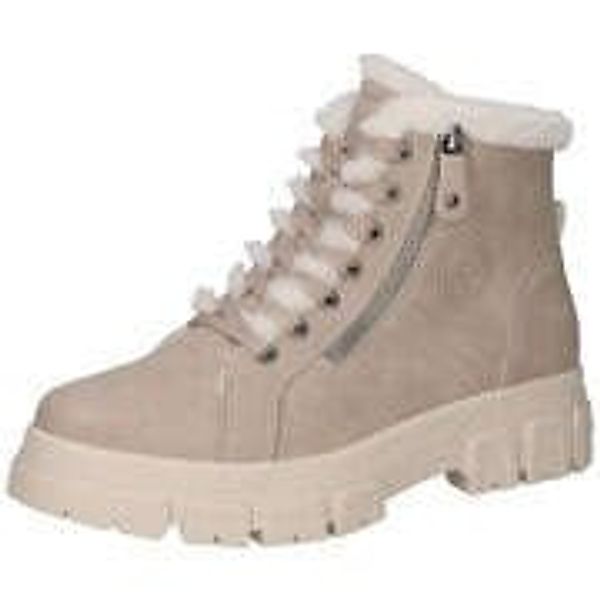 Tom Tailor Schnür Boots Damen beige günstig online kaufen