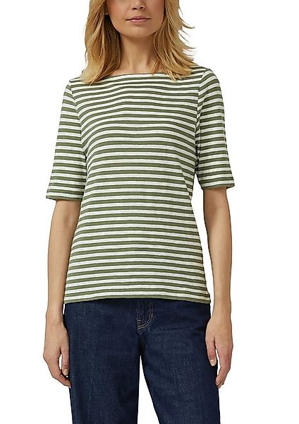 s.Oliver T-Shirt mit Flammgarnstruktur günstig online kaufen