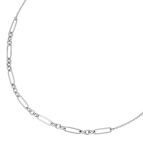 Smart Jewel Collier "längliche ovale Glieder als Mittelteil, Silber 925" günstig online kaufen