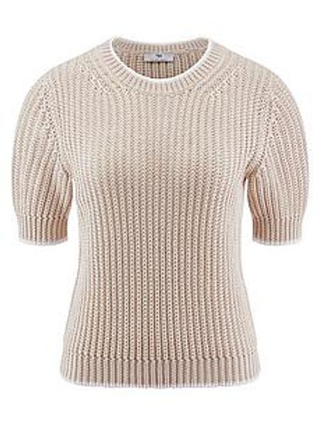 Rundhals-Pullover Peter Hahn beige günstig online kaufen