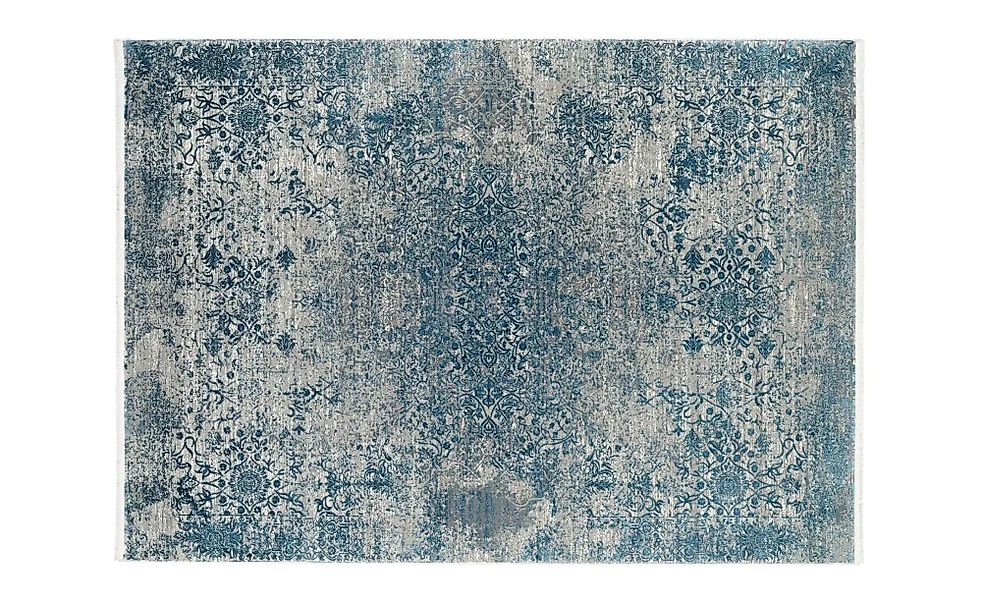 Musterring Teppich   ¦ blau ¦ Viskose,Synthetische Fasern ¦ Maße (cm): B: 1 günstig online kaufen