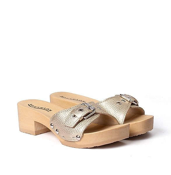Softclox PIXIE Smooth leather gold (natur) günstig online kaufen