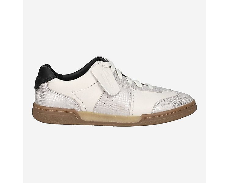 Clarks Clarks CraftMatch Lo 26170391 4, Sneaker, Cremeweiß, Silber, Damen S günstig online kaufen