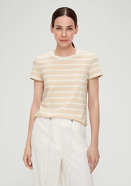 s.Oliver BLACK LABEL Kurzarmshirt T-Shirt aus günstig online kaufen