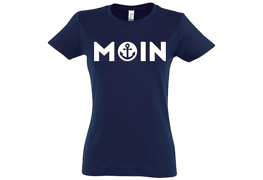 Youth Designz Print-Shirt Moin Logo Damen T-Shirt Anker Spruch mit modische günstig online kaufen