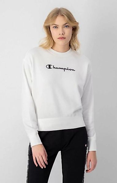 Champion Sweatshirt Champion Sweatshirt Rundhalsausschnitt Weiß L günstig online kaufen