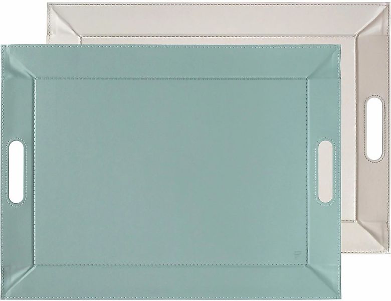 freeform Tablett "DUO, 2-farbiges Wendetablett, Tablett und Tisch-Set in ei günstig online kaufen