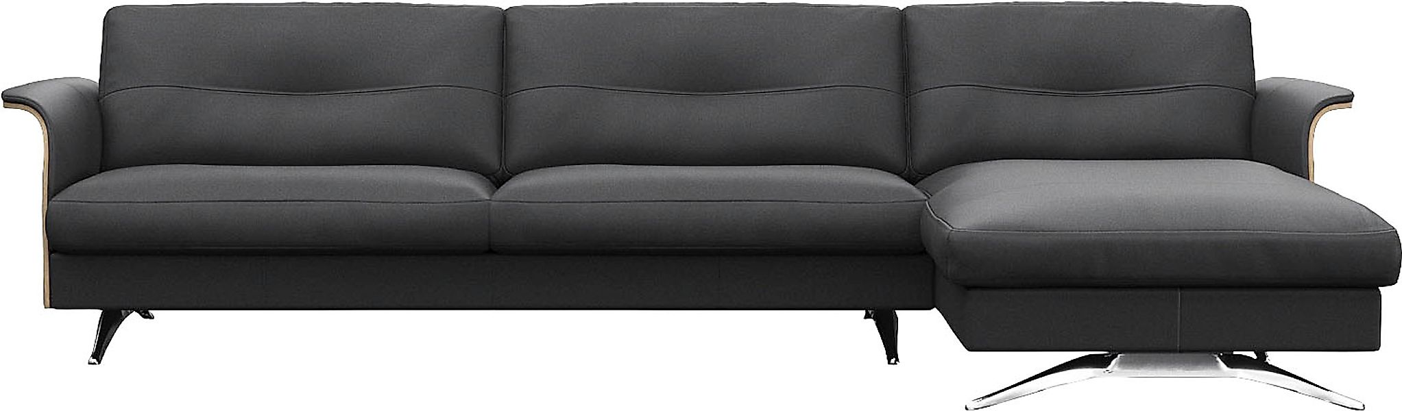 FLEXLUX Ecksofa »Glow, super bequem durch hochwertigem Sitzaufbau mit Feder günstig online kaufen