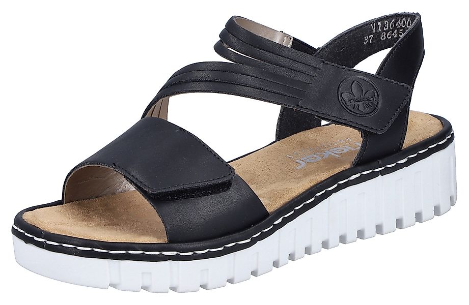 Rieker Plateausandale Sommerschuh, Sandalette, Keilabsatz, mit günstig online kaufen