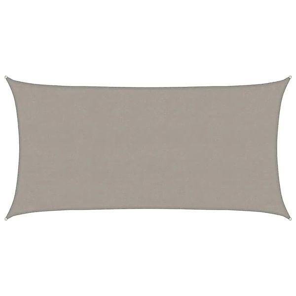 vidaXL Sonnensegel 160 g/m² Rechteckig Hellgrau 3x6 m HDPE 4001987 günstig online kaufen