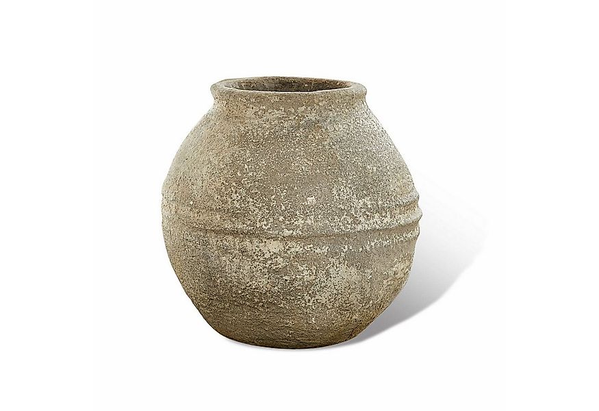 Mirabeau Tischvase Deko-Vase Singnesse antikgrau günstig online kaufen