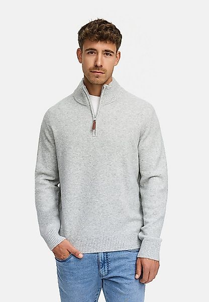 Indicode Strickpullover Herren INTrax Half Pullover Herrenpullover Bequemer günstig online kaufen
