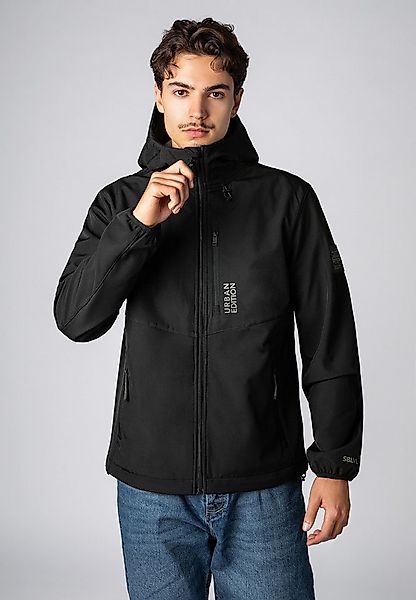 SUBLEVEL Softshelljacke Herren Übergangsjacke Softshell mit Brusttasche Kap günstig online kaufen