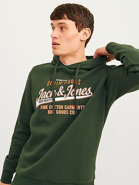 Jack & Jones Kapuzensweatshirt JJELOGO SWEAT günstig online kaufen