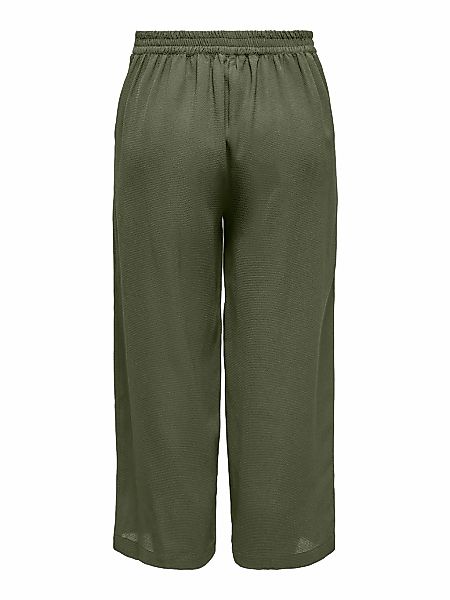 ONLY Palazzohose "ONLNOVA LIFE VIS CROP PALAZZO PANT SOLID" günstig online kaufen