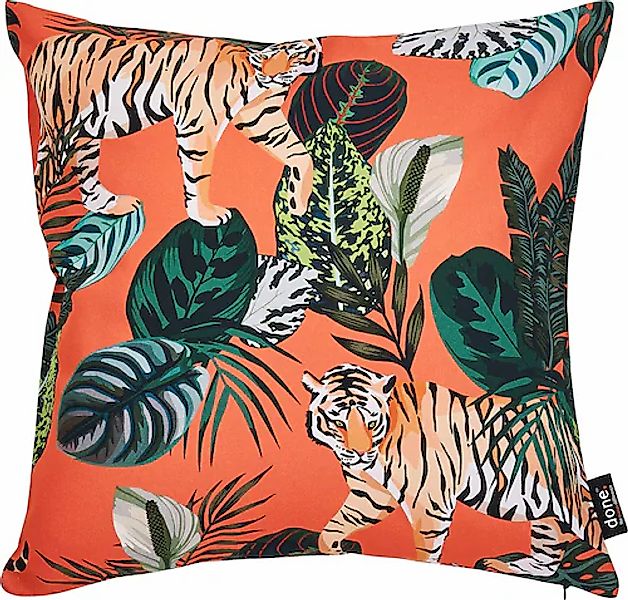 done.® Dekokissen »Panama Print Tiger«, Beidseitig bedruckte Kissenhüle ohn günstig online kaufen