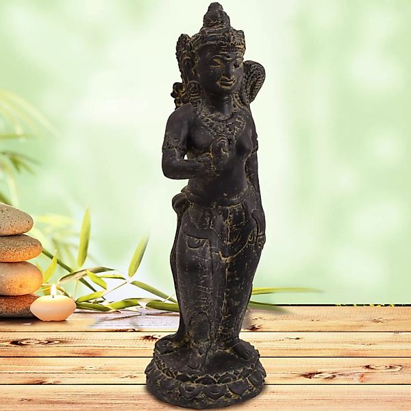 Stein Skulptur Stehende Reisgöttin Awada 45 Cm günstig online kaufen