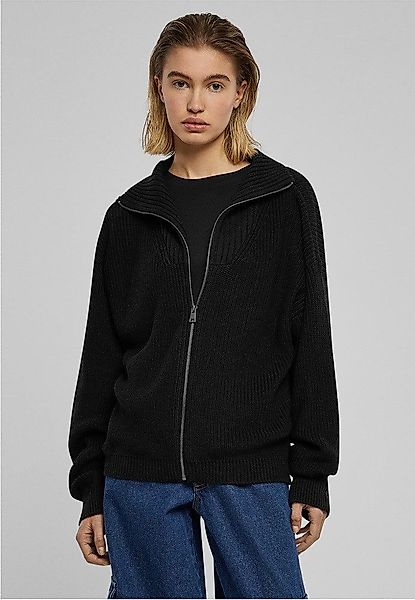 URBAN CLASSICS Cardigan Ladies Knitted Zip günstig online kaufen