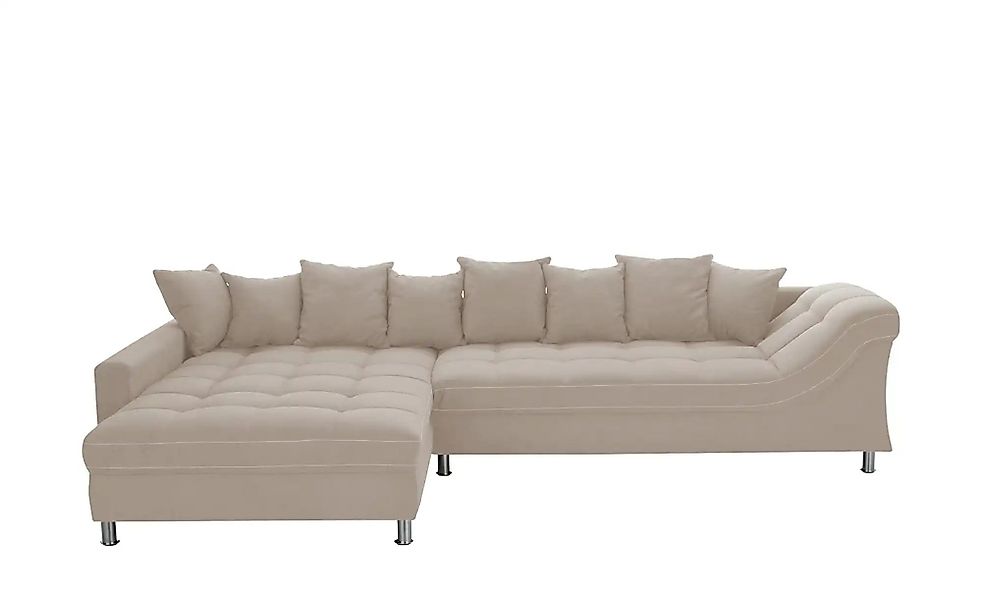 smart Ecksofa  Hanalie ¦ beige ¦ Maße (cm): B: 340 H: 95 T: 226.0 Polstermö günstig online kaufen