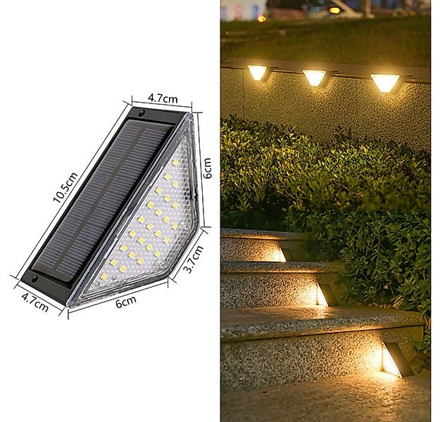 QUBEBU LED Solarleuchte Solar Bodenleuchten Aussen Solarleuchte Garten, Sol günstig online kaufen
