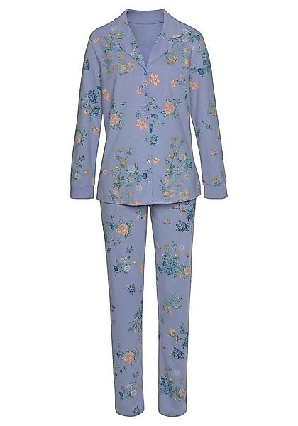 Vivance Dreams Pyjama 2-teilig, 2 tlg. mit Blumen Print günstig online kaufen