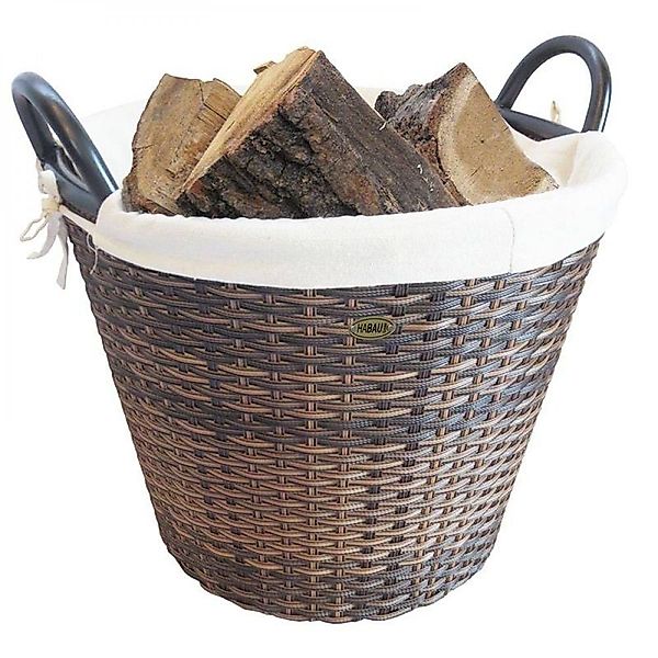 HABAU Kaminholzkorb Habau Feuerholzkorb 42 cm günstig online kaufen
