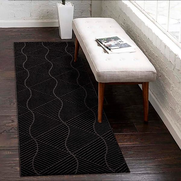 Carpet City Teppich "Friseé-Teppich FANCY 904" rechteckig 12 mm Höhe Läufer günstig online kaufen