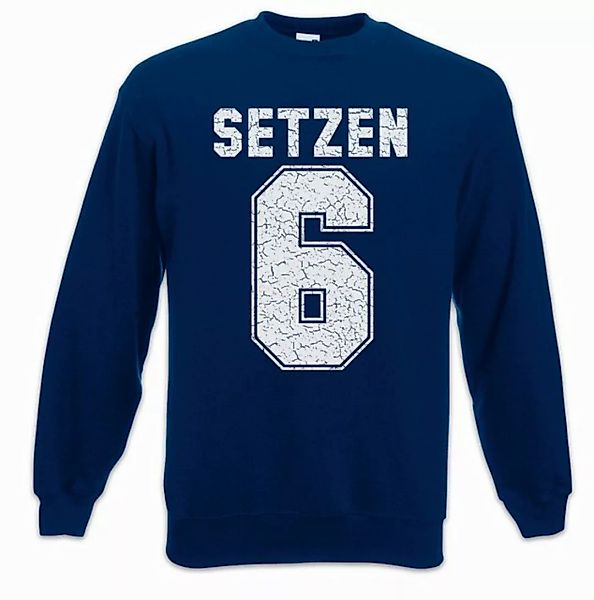 Urban Backwoods Sweatshirt Setzen 6 Sweatshirt Note Schulnote Schule Schüle günstig online kaufen