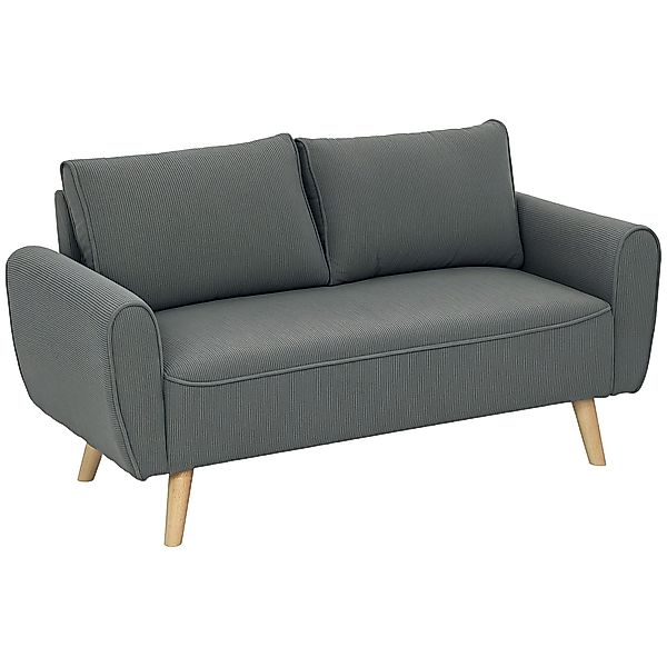 HOMCOM 2-Sitzer mit 2 Kissen, 54cm günstig online kaufen
