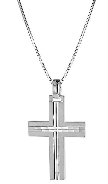 trendor Kette mit Anhänger Kreuz mit günstig online kaufen