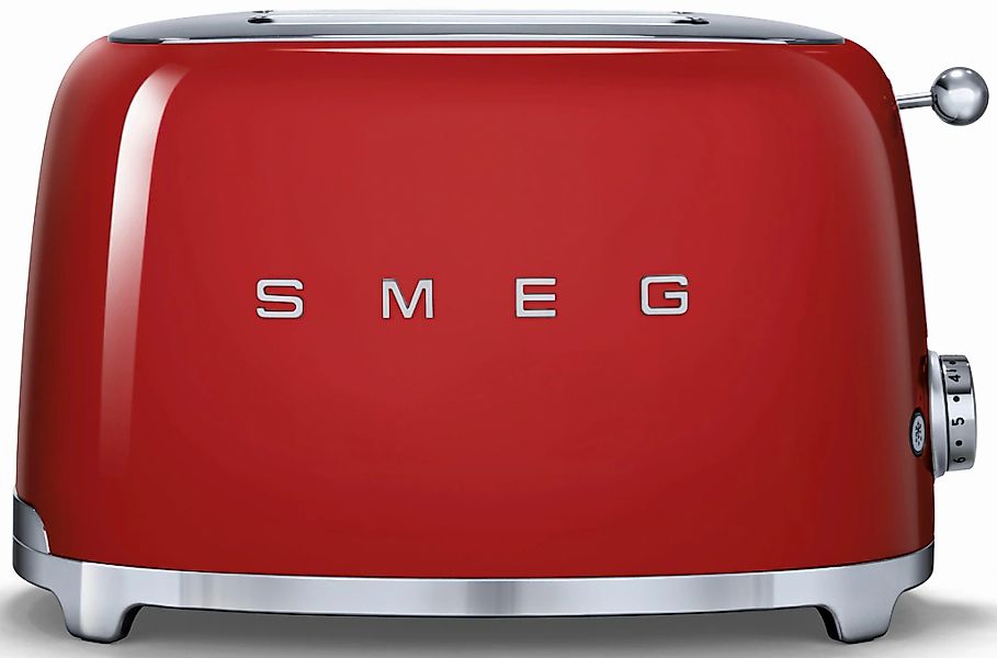 Smeg Toaster "TSF01RDEU" 2 kurze Schlitze für 2 Scheiben 950 W günstig online kaufen
