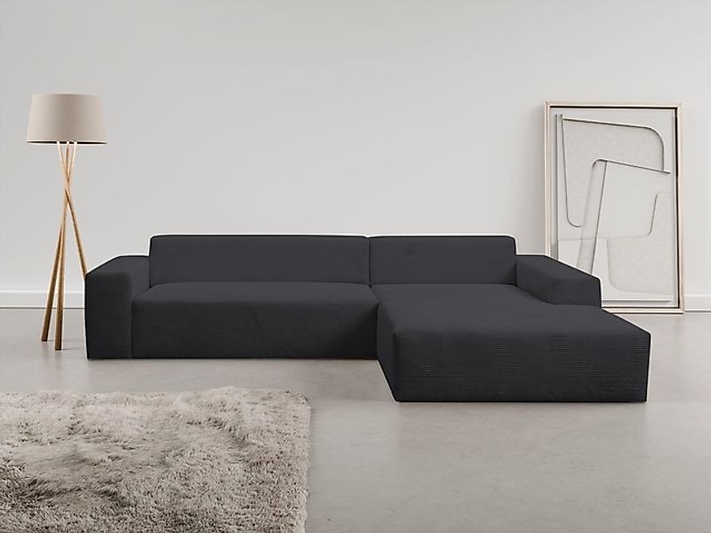 WERK2 Ecksofa »Zeus-XL, Mega-Sofa mit großer Sitztiefe, Stellmaße 311cm x 2 günstig online kaufen