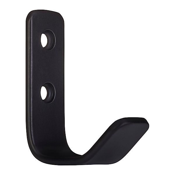 SO-TECH® Garderobenhaken ALBA echt Edelstahl schwarz günstig online kaufen