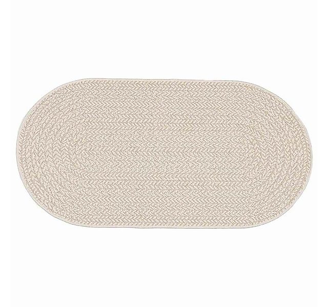 vidaXL Teppich Teppich Cremefarben 100 x 200 cm PP, Höhe: 0 mm günstig online kaufen