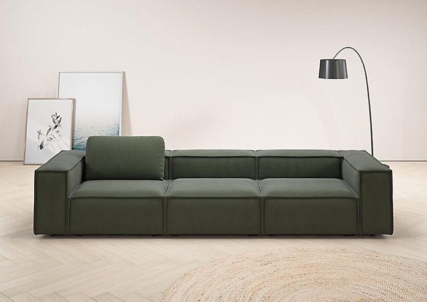 PLACES OF STYLE 3,5-Sitzer »Watertown, modernes Big-Sofa XXL, 336 cm Breite günstig online kaufen