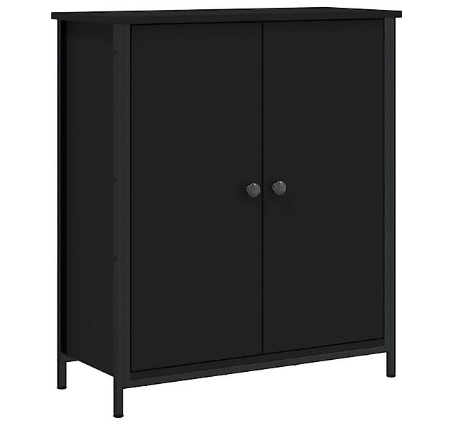 vidaXL Sideboard Sideboard Schwarz 70x30x80 cm Holzwerkstoff (1 St) günstig online kaufen