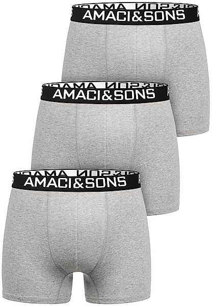 Amaci&Sons Boxershorts DUSTIN 3er Pack Boxershorts (3er-Pack) Herren Baumwo günstig online kaufen