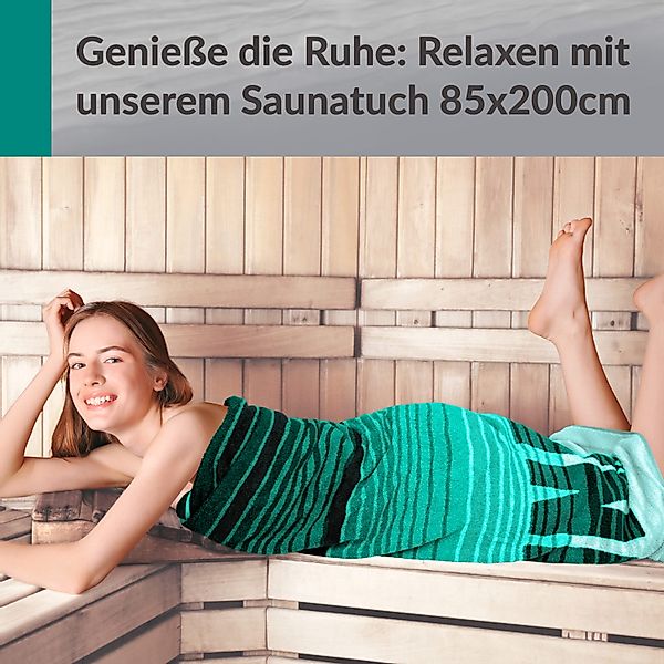 Lashuma Saunatuch XXl Handtuch Oslo, Frottee günstig online kaufen