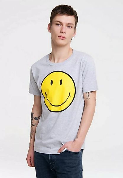 LOGOSHIRT T-Shirt Smiley mit tollem Frontprint günstig online kaufen