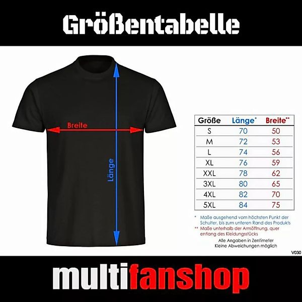 multifanshop T-Shirt Herren Netherlands - Streifen - Männer günstig online kaufen