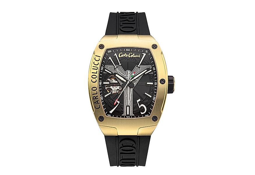 CARLO COLUCCI Automatikuhr Automatikuhr Automatikuhr 100% Edelstahl 41 x 53 günstig online kaufen