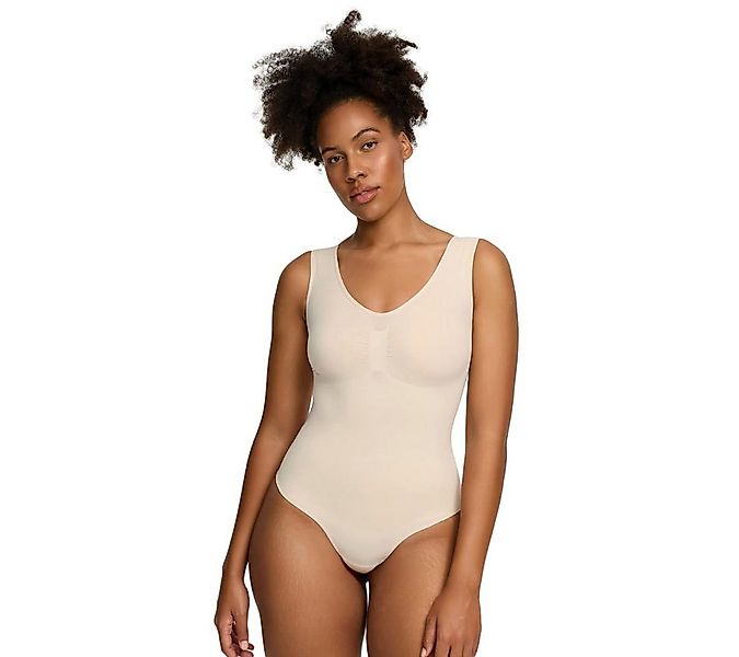 cfab Miederbody Tank Bodysuit Sculpting Shapewear mit Slip-Sand-2XL (1-tlg) günstig online kaufen